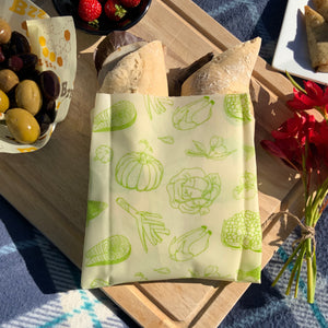 Beeswax Wraps - Re-usable, biodegradable and stylish (3 Pack)