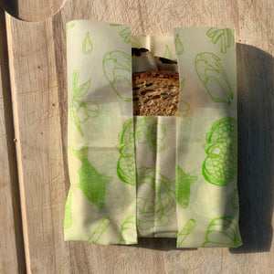 Beeswax Wraps - Re-usable, biodegradable and stylish (3 Pack)