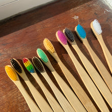 Load image into Gallery viewer, Bamboo Toothbrushes - Non plastic and great to use (10 Pack)
