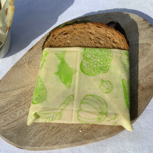 Beeswax Wraps - Re-usable, biodegradable and stylish (3 Pack)