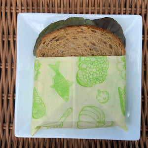 Beeswax Wraps - Re-usable, biodegradable and stylish (3 Pack)