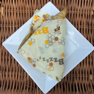 Beeswax Wraps - Re-usable, biodegradable and stylish (3 Pack)