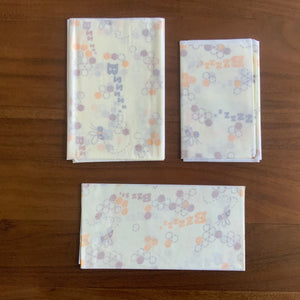 Beeswax Wraps - Re-usable, biodegradable and stylish (3 Pack)